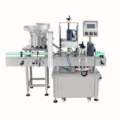 China Beverage Round Bottle Machine Flat Bottle Semi Automatic Capping Capping Machine for sale