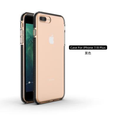 China Anit Water Mark Dots Bumper Anti-drop TPE+TPU Shockproof Mobile Phone Case For iPhone 7/8/8 Plus/SE 2020 Back Cover for sale