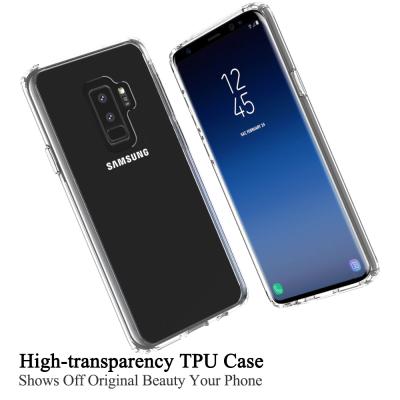 China Shockproof Phone Cases Luxury Crystals Space Shockproof Phone Case For Sam Galaxy S9/S9 plus Back Cover for sale