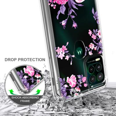 China Shockproof Acrylic Clear TPU Case For Motorola G Stylus 5G UV Printing OEM ODM Customized Design Cell Phone Case for sale