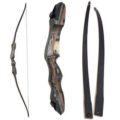 China Layering Process 64 Inch Snake Archery Bow Outdoor Outdoor Hunting Traditional Archery For Hunting for sale