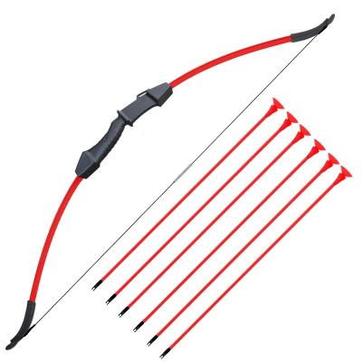 China Durable Red Kids Hunting Archery Kids Archery Set Toy Bow And Arrow For Children for sale