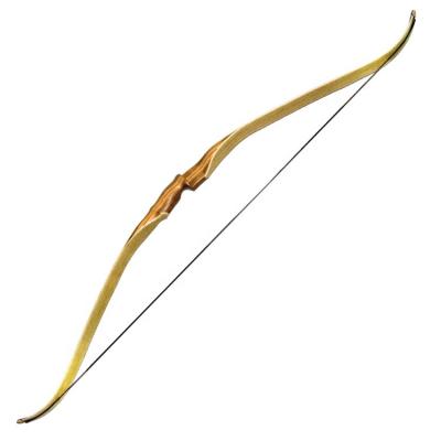 China Hot Selling One Piece Bow Traditional Beginner Good Quality Lamination Process One Piece Custom Recurve Compound Bow for sale