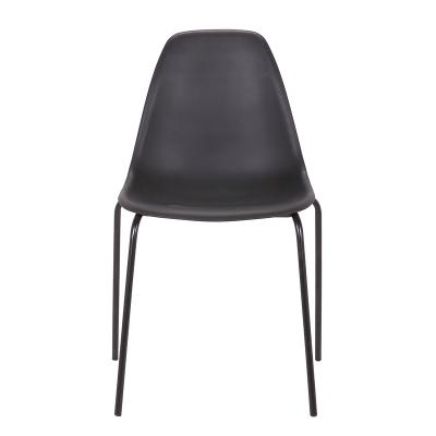 China Modern Chinese Suppliers Black Luxury Indoor Home Modern Furniture Room Restaurant PP Dining Chair for sale