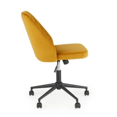 China Low Modern Metal Office Chair Modern European Five Design Home Office Chair Without Armrest for sale