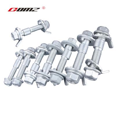 China GOMZ car eccentric screw four wheel alignment camber civic grade bolt12.9 13MM positioning screw for sale