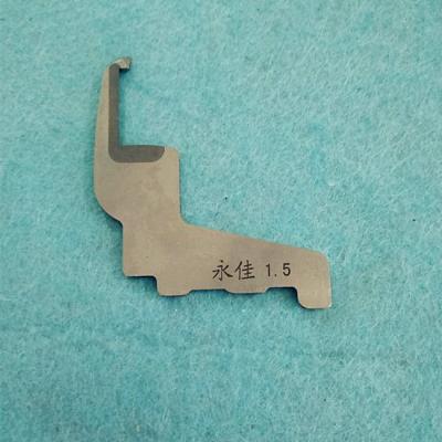 China Wear Resistance Decked Carpet Machinery Measuring Parts Artificial Lawn Machine Cutting Pile Hook for sale