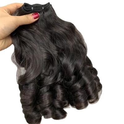 China FUMI 12A Double Drawn Funmi, Funmi Double Drawn Bouncy Curl Hair, Funmi Super Double Drawn Hair Bouncy Curly for sale