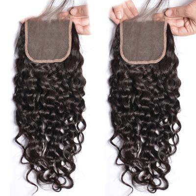 China Water Wave Water Wave Bundles With Closure, Pineapple Wave Bundles, Hair Water Waves Closure Water Loop Hair With Closure for sale