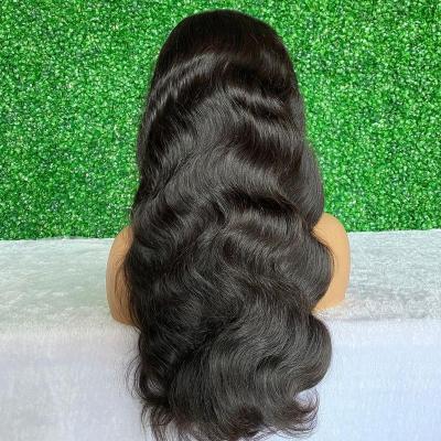 China Body Wave Body Wave Lace Frontal Wig Bodywave HD Frontal Hair Lace Front Cuticle Aligned Front Body Wave 13X6 Transparent Lace Wigs for sale