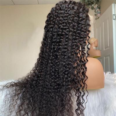 China Curly Curly Wig, 4*4 Curly Wig, Cheap Brazilian Curly Lace Closure Wig 10A Cuticle Aligned Lace Front Human Hair Wigs for sale