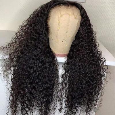 China Body Wave Curly Closure Wigs HD Frontal Hair Lace Up Curly Wavy Curly Frontal Wig 13X4 Frontal Hair Wig for sale