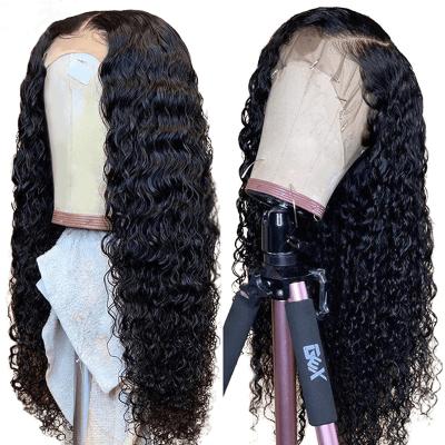 China Body Wave Preplucked Virgin Hair Deep Curly Lace Wigs,Brazilian Hair Hd Lace Frontal Wigs Hair Lace Front Wigs Deep Curls for sale