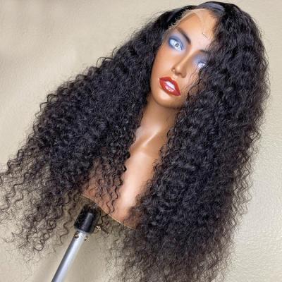 China Jerry Curl Frontal Jerry Curly Curl Hair Lace Wigs, 5x5 Full Human Jerry Curly Curls Wigs Hair for sale