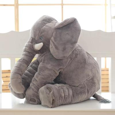 China Custom Hot Sale Stuffed Animal Toy Elephant Skin Unstuffed Plush Doll Baby Toys Soft Pillow 50cm Kids Birthday Gift for sale