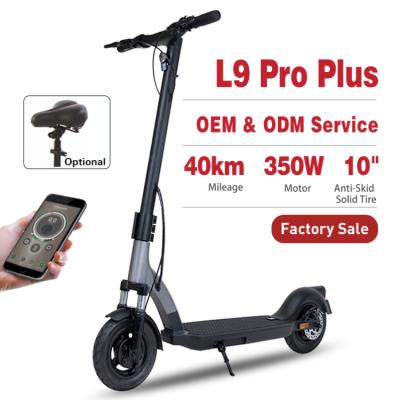 China Hot Selling Adult Folding 10inch Motor 36v E Wheel 10inch Pure Waterproof Electric Scooter Unisex 350w for sale