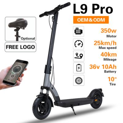 China Shenzhen 350w electric scooter unisex folding folding mobility scooter adults for sale