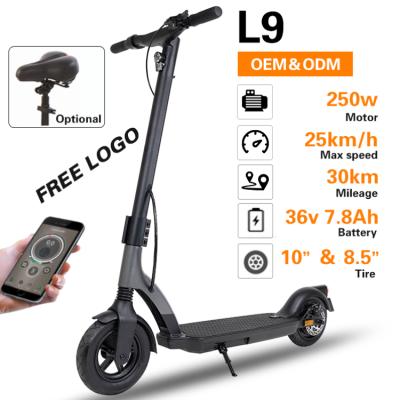 China City 36v 2 E wheel unisex Eu fold electric cheap mobility scooters for adults for sale