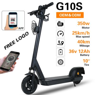 China 350w Unisex Gps Sharing Pizza Rental Electric Food Delivery Long Range E Scooter With App for sale