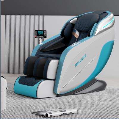 China Luxury Modern Full Body AI Smart SL Body Massage Chair Weightlessness 4D Shiatsu 4D Massage Chair For Home Office for sale