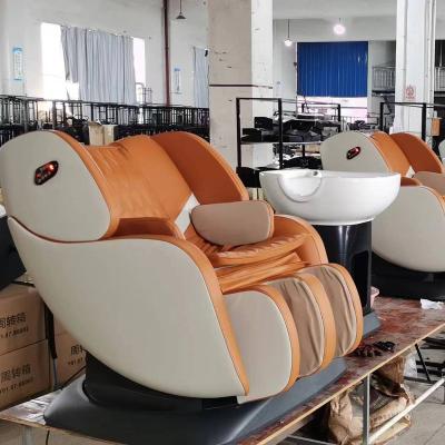 China Modern Electric Hair Washing Automatic Massage Salon Shampoo Chair Bed Maker for sale