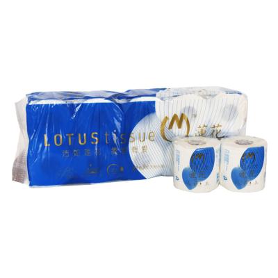 China Eco - Friendly Soft Comfortable Attractive Economical Toilet Paper Roll And Good Quality Tissue Paper for sale