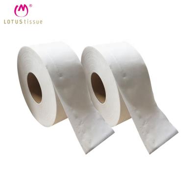 China 300 Meter Mini Jumbo Roll Bulk Toilet Paper Virgin Bathroom Soft Eco-friendly 2ply Brand China Soft Comfortable Supplier for sale