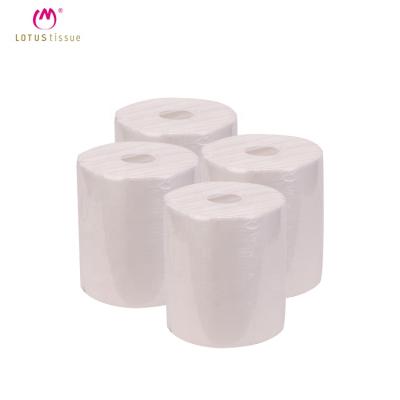 China Soft Comfortable Sample Pulp Free Bulk Blank Hand Towel Eco-friendly 1 Ply Sheets Facial Tissue Paper Mother Roll 733 for sale