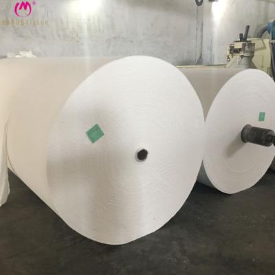 China Cheapest Mix Wood Pulp Factory Price Recycled Mixed Toilet Paper/Toilet Tissue Mother Elephant Roll Parent Roll for sale