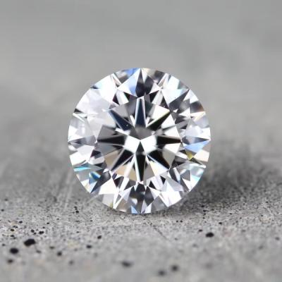 China Special Shape Moissanite White VVS1 Round Flawless Moissanite Stone for sale