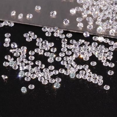 China Gems 0.8-2.9mm White CZ Stone Small Size Loose 5A Cubic Zirconia for Women's Jewelry for sale