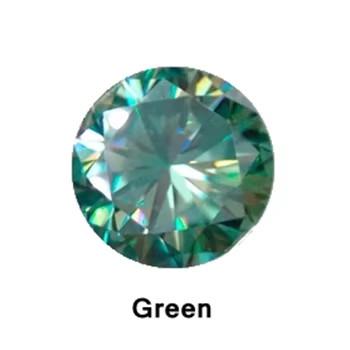 China Prinses Groen Geel Roze Moissanite Steen VVS Loose Kussen Mosanita Diamant roosgoud moissanite verlovingsringen Te koop