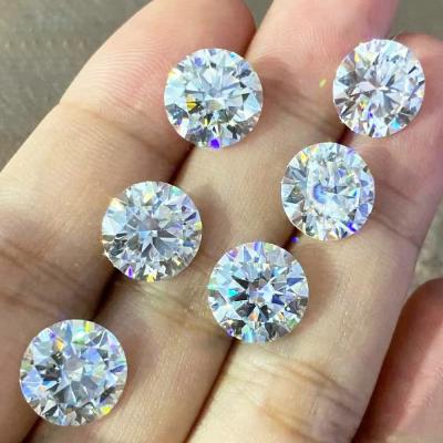 China Manufacturers Wholesale moissanite loose stone Diamond Test GRA diamond round Loose Moissanite Stones for jewelry making for sale