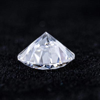 China Gemstone Shape Oval 2-10ct White Round Cut Loose Moissanite for Engagement Rings for sale