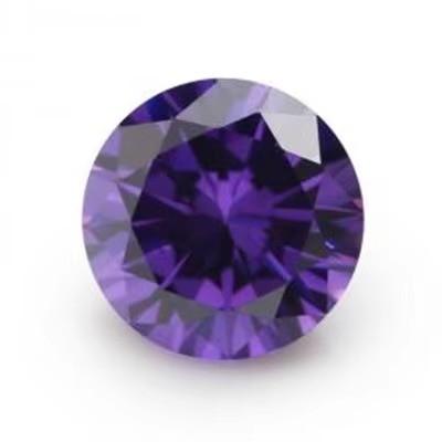 Cina 5A Qualità pietre preziose sciolte Colori Zircone Diamanti Taglio rotondo 1.75mm 2.25mm Sintetico 5ct Per anello di moissanite in vendita