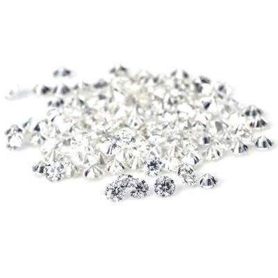 China Hot Sale 0.8mm-3.0mm Melee Moissanite diamond Price Per Carat Round Cut DEF Small Size Moissanite VVS1 Lab Grown Diamond for sale