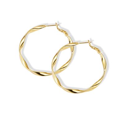 China 18k Gold Sterling Silver Jewelry Earrings for sale