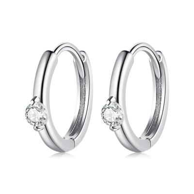 China 0.08oz ODM van de de Hoepeloorring van 2,3 Gramsterling silver jewelry earrings festival Groene Te koop