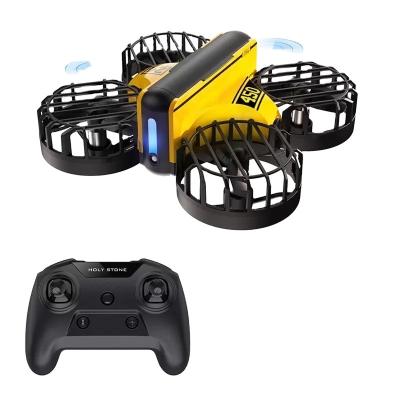 China App Controlled Mini Drone Kids Beginner Hand Operated Remote Control Quadcopter Overturns Obstacle Avoidance Circle Flight Stunt Toys Gifts HS450 2 for sale