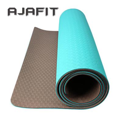 China Popular Foldable High Density Yoga Pilate Hot Yoga Mat for sale