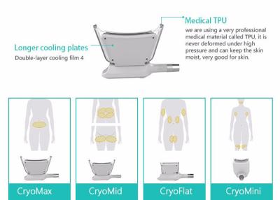 China ODM OEM medical handle comfortable treatment cryo ice shaping cryolipolysis slimming machine for sale