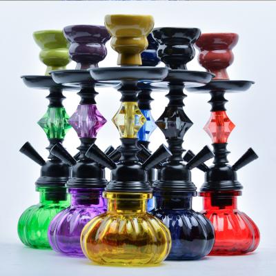 China Eco-friendly Cheap Small Glass Smoking Pipe Hookah Hookah Bottles Glass Hookah for sale