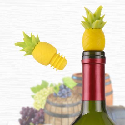 China Reusable Vacuum Silicone Wine Stopper Bottle Sealer Wine Bottle Stopper for Keeping Wine Fresh for sale