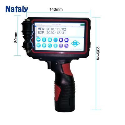 China Portable Hotels Nataly TY Handheld Inkjet Printer for sale