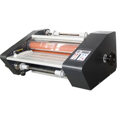 China Cold And Hot Type 360mm Paper Size Hot Press Laminator Laminator Food Machine for sale