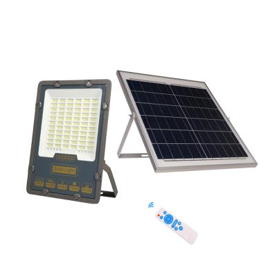 China Outdoor Remote Control High Lumen Ip65 Energy Saving Waterproof Solar Led Flood Light Floodlight for sale