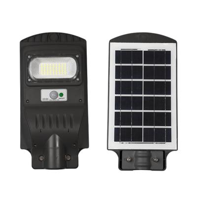 China Best ROAD price PIR 40W solar street light with led light ABS solar IP 65 remote control waterproof led street light for sale