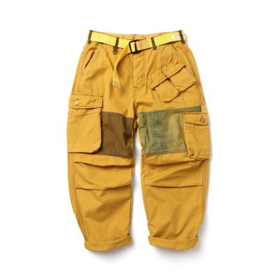 China New Design Fashionelastic Waist Anti-wrinkle pantsMen High Quality Custom Logo Track Pants Streetwear Style Cargo Pants for sale