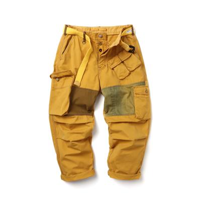 China High Quality Custom Logo Streetwear Style Khaki CargoPants Viable Custom Made Plus Size Men's Pants for sale