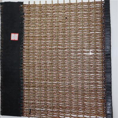 China Plain Weave Anti-stearing steel wire mesh fabric for conveyor belt for sale